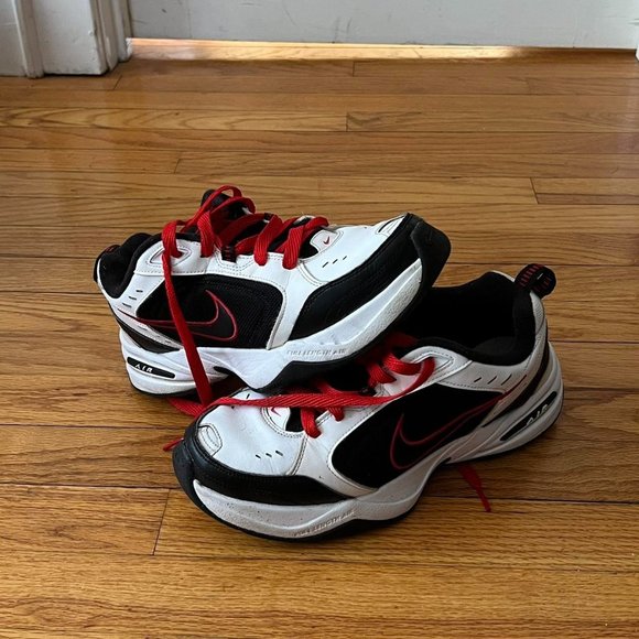 Thrifted Nike Air Monarch IV “White Varsity Red” - Picture 1 of 4